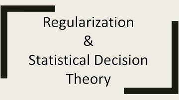 Regularization | Statistical Decision Theory | Machine Learning (INF8245E) | Lecture-3 | Part-2