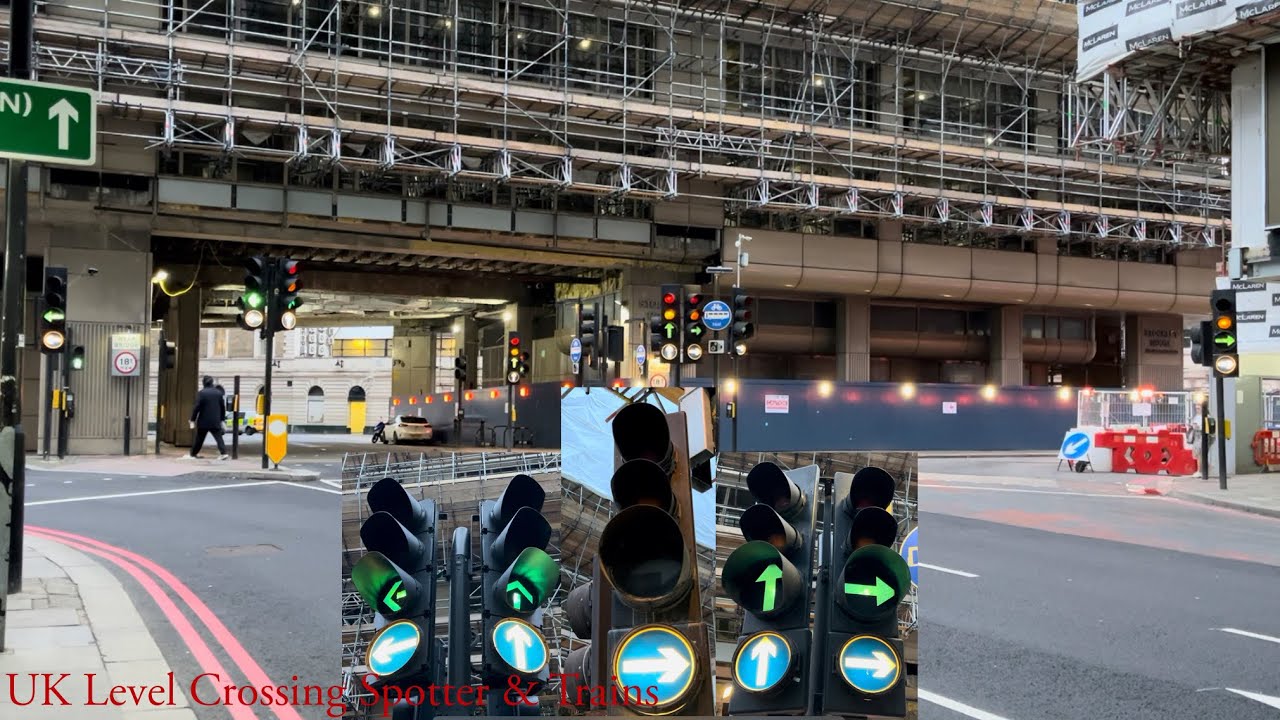 London Traffic Lights: GEC, Page Signals, PEEK Elite Junction on Neathouse Place J/O Wilton Road