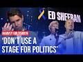 Ed Sheeran vs Macklemore: All support acts and backing band pull out of tour