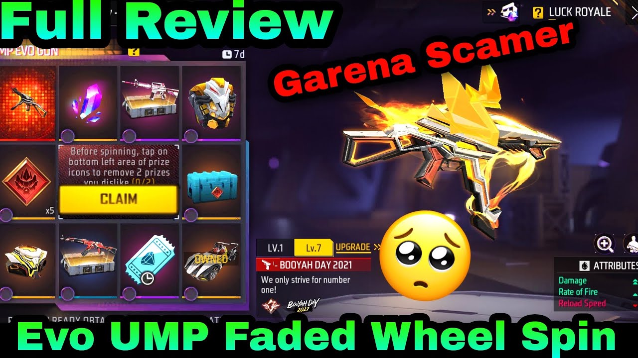 FF Faded Wheel Total Diamond FF New Event Today Free Fire New Faded