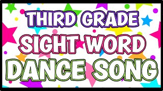 Third Grade Sight Word Dance Song | Complete List