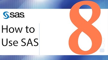 How to Use SAS - Lesson 8 - Paired and Two-Sample t Tests