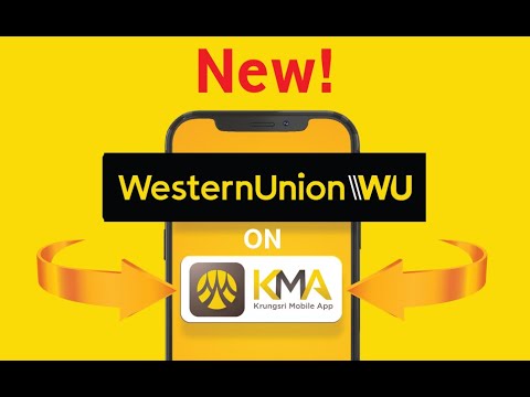 Western Union is now on the Krungsri Mobile App!