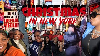 VLOG: CHRISTMAS IN NEW YORK | Sparkle Lei’