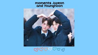 Juyeon and Younghoon moments