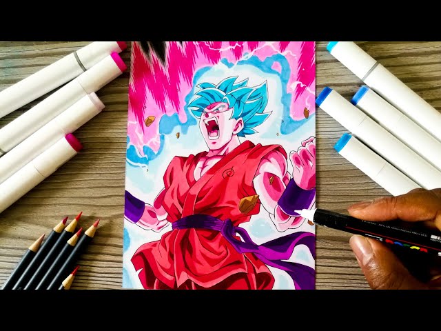 ⭐️ Dragon Ball Super ⭐️ Goku SSJ Blue Kaioken x10