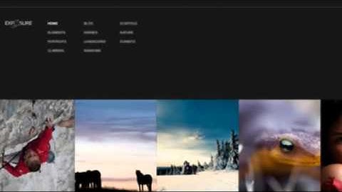 Exposure Responsive Photography Wordpress Theme