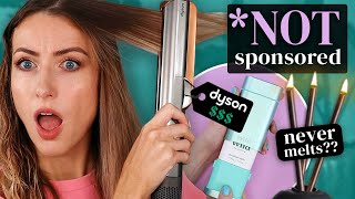 I Bought OVERLY SPONSORED Beauty Products... what&#39;s ACTUALLY worth buying??