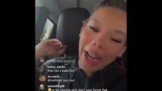 Princess Misty Giving A Baby Update