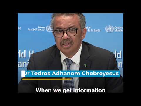 Dr Tedros on solidarity  -  from the press conference on the 20 April 2020