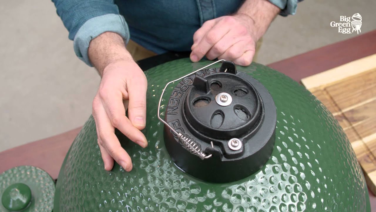 Temparatuurbeheersing - Big Green Egg instructies - YouTube