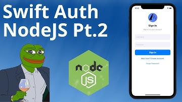 User Login w/ Node: Part 9 (Node Pt. 2) - Envionment Variables - UIKit Swift 5 Xcode