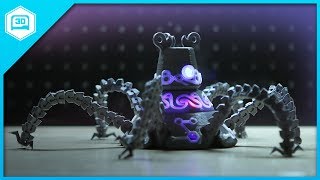 Guardian Robot – Zelda Breath of The Wild #3DPrinting #Adafruit