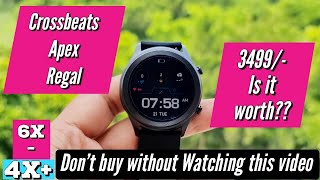 Crossbeats Apex Regal | amoled calling Smartwatch #smartwatch #techpokealerts