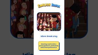 💡 idiom of the day: break a leg 🎭✨ meaning: “good luck!” (usually before a performance)