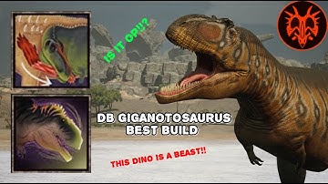THE ULTIMATE APEX!? | DB Giganotosaurus Best Build | Path of Titans