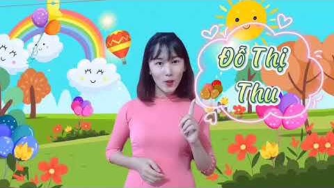 Giới thiệu cô giáo và lớp học, khai giảng trực tuyến 2021-2022