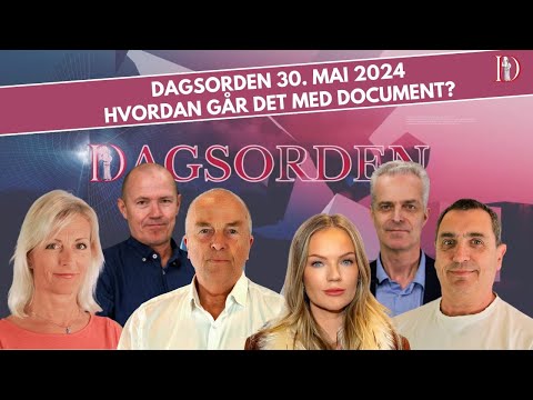 Hvordan går det med Document? Dagsorden 30. Mai 2024