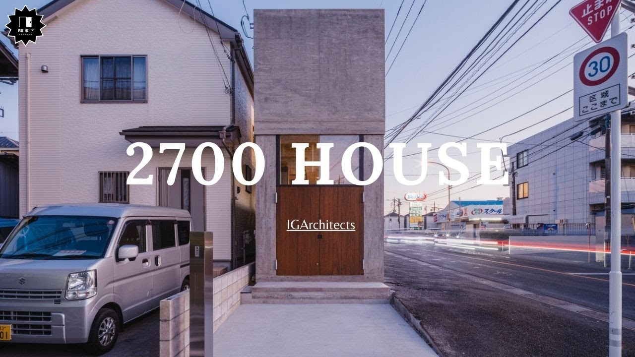 2700 House: Redefining Urban Living in Just 2.7 Meters!