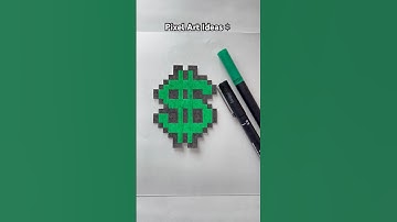 💲Dollar Sign Pixel Art