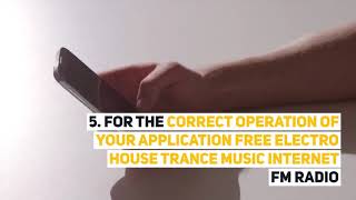 free electro house trance music internet fm radio screenshot 2