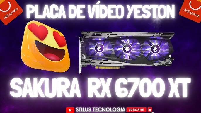 RX 6800 XT 16GB DO ALIEXPRESS SENDO VENDIDA DIRETO DO BRASIL!!! 