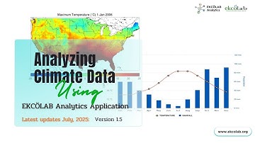 How to Analyze Climate Data Using EKCOLAB Analytics