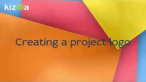 Kizoa Movie - Video - Slideshow Maker: Creating a project logo