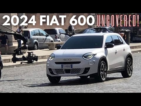 New FIAT 600 Undisguised Spy Shots Before Public Debut