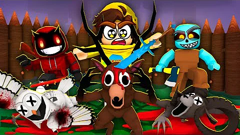 We Defeated EVERY BOSS in 99 Nights in the Forest!