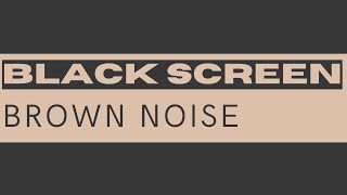 Deep Smothed BROWN NOISE 8 hours - Noise blocker for sleep, study, tinnitus
