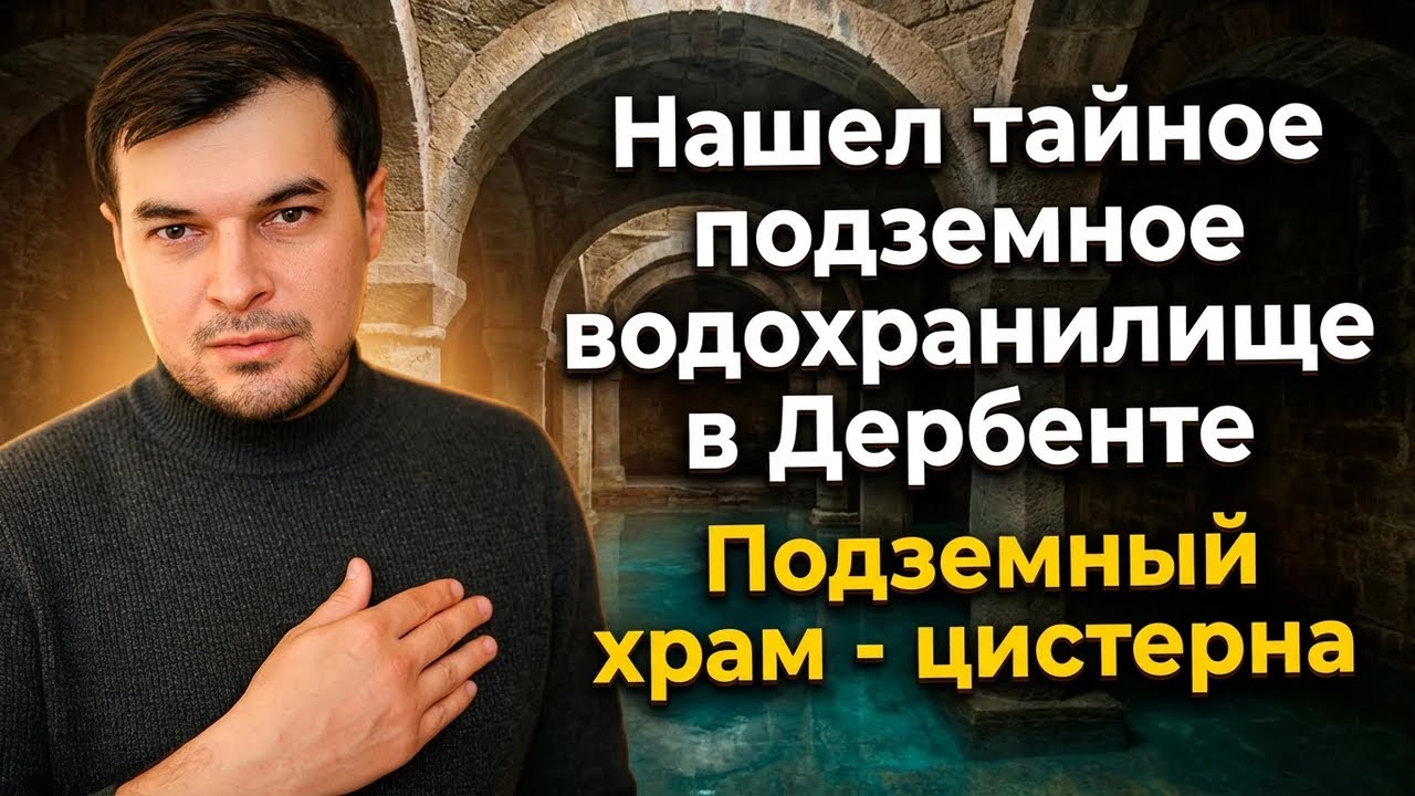 ДЕРБЕНТ! Нашли тайное древнее кладбище и подземелье 10 века  в Дербенте ~ 