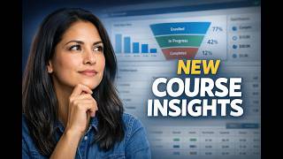 Course Progress Analytics rebuilt: track completion and drop-offs