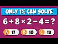 Can You Solve These 60 Math Questions Easy to Impossible Quiz