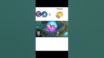 Obsidia is OP... Meanwhile #VonkML #MLBBCreator #MLBBNEXT2025