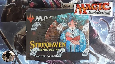 Strixhaven: opening of a box of 12 Collector boosters, Magic The Gathering cards