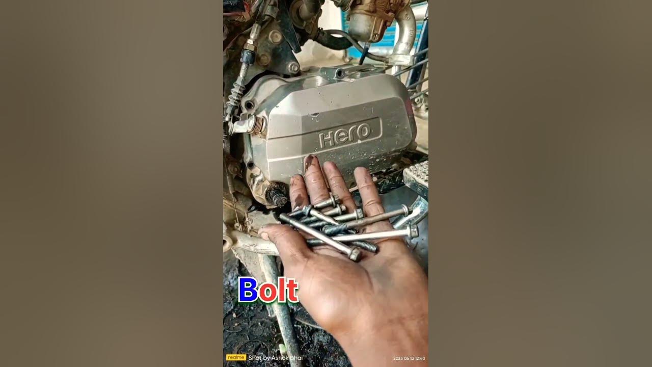 Hero splendor Bike engine repair ⚙️🔧🔧🛠️⚙️!! #viral #machine