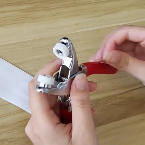 Snap Button Fastener Kit Five Claw Buckle Tool Set with Pliers for DIY Crafts Children's Clothing
