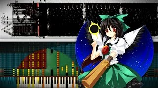 Black Score: Touhou 11 - Solar Sect of Mystic Wisdom ~ Nuclear Fusion | 418,000+ Notes | Black MIDI