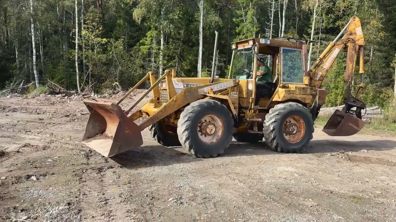 Traktorgrävare Hydrema 805
