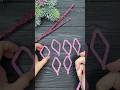 Christmas Decorations ❄️ Pipe Cleaners Craft Ideas #shorts