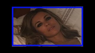 Breaking News | Liz hurley, 52, unloads almighty cleavage as robe comes undone
