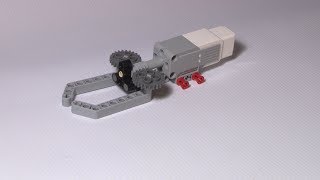Сборка простого захвата с использованием малого мотора Lego Mindsorms EV3