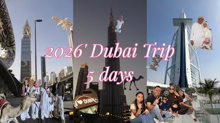 Travel vlog - eps : 2026' Dubai Trip 5 days