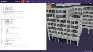 Babylonjs Thinnizator - Automatic Thin Instances In Action