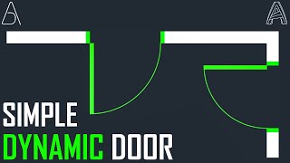 Create Your First Dynamic Door  AutoCAD