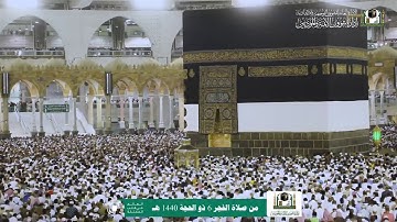 تلاوة الشيخ ماهر المعيقلي من صلاة فجر  ١٤٤٠/١٢/٦