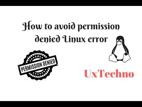 Permission denied linux