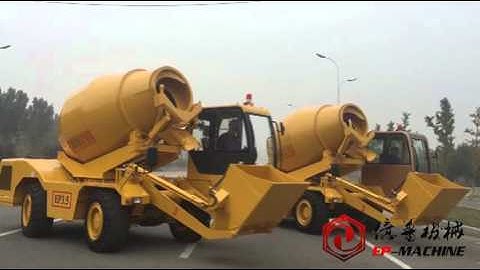 EP3.5 Self Loading Concrete Mixer Truck