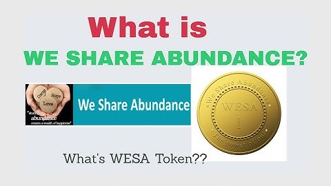 We Share Abundance and the WESA Token - Graham Frame